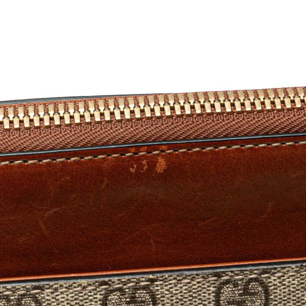 GUCCI Brown Leather Shoulder Bag - Picture 5 of 11